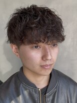 メンズココ 清澄白河店(MENS COCO)&nbsp;シャドウパーマ無造作スタイル刈り上げマッシュ