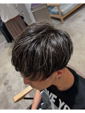ラピスタ 池袋(Lapista) 韓国ヘアハッシュカットダブルハイライトカラー【Lapista池袋】