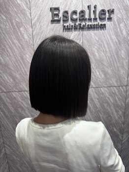 エスカリエ(Escalier)の写真/髪質改善で芯から扱いやすい美髪へ！ダメージケアで憧れの艶髪を叶えるサロン☆