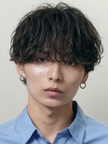 レタッチバイフィフス(RETOUCH by fifth)&nbsp;シャドウパーマルーズパーマ毛流れヘアメンズセンターパート原宿