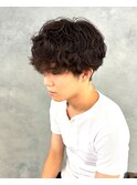 シャドウパーマ、メンズパーマ