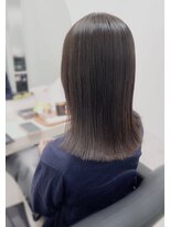 エレノア 梅田 大阪駅前第4ビル店(Eleanor) 【菜菜】透け感たっぷりラベンダーアッシュブラウン