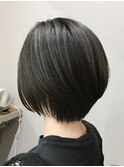 大人かわいいショート