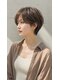 ラルジュヘアイコール(Large hair equal =)の写真/骨格に合うショートカットが得意！顔周りレイヤー等、小顔見えするスタイルで毎日のセットも簡単に♪