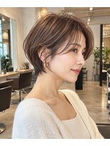ネオリーブ モカ 川崎チネチッタ店(Neolive mocca)&nbsp;30代40代50代60代   大人ショート 川崎 似合わせ デザインカラー