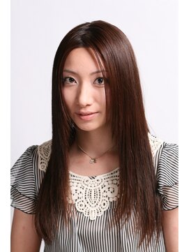 ヘアーアンドメイク シーク 八王子(HAIR&MAKE SeeK) ツヤやかストレートスタイル