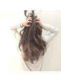 大人気の外国人風バイヤレージュヘアー♪
