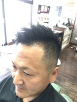 ヘアースペースピージャブ(P JAB) 震災刈り