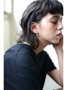 ミラバイグリーン(Mira by green) natural mix perm 【厚めバング】 #2