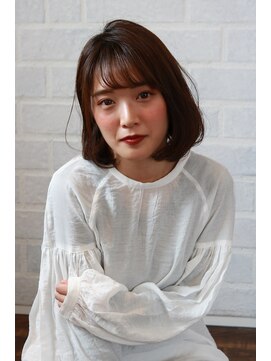 ブリーチ ラボ エーアイ 原宿店(BLEACH LABO Ai) 20代30代40代50代 色っぽふんわりショートの重軽ウェーブヘア♪