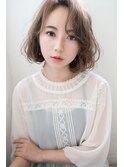 【afrodite 天王寺】ふわフェミニンボブ