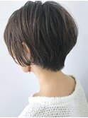 【morio成増/ムラマツ】　耳かけクールショート　小顔ボブ　