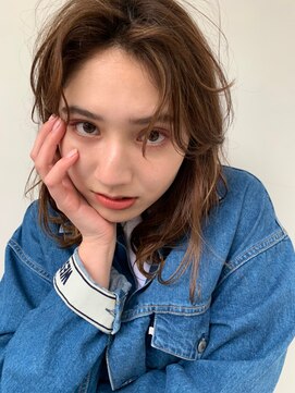 セーヌプラス(CEINE+) 【CEINE+】インナーカラー/デザインバングカラー【二子玉川】