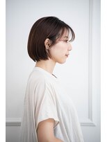 カリン 横浜店(carin) 【carin横浜】ショートボブ/ショコラベージュ/暗めカラー