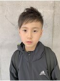 キッズカット、男の子カット、小学生カット、ツーブロック