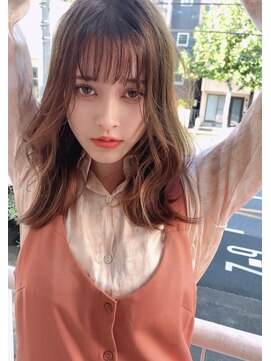 ロンド ラマ 岐阜(Lond bla-ma) 切りっぱなし大人可愛い20代