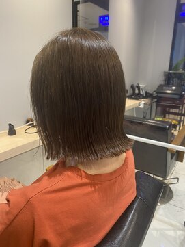 フラミューム 町田(flammeum) 切りっぱなしボブ