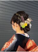 成人式ヘアセット