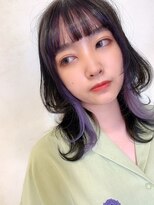 【lamp斉藤】フェイスフレーミング×アイスラベンダー