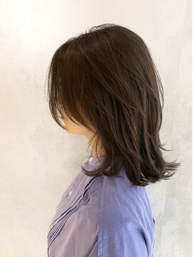 アイディール 心斎橋店(:ideal) ネオウルフ×フォギーベージュ