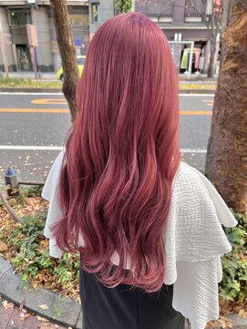 リコ ヘアアンドリラクゼーション 名駅店(LICO HAIR&RELAXATION) 【LICO】ピンクカラーbyコモト ハルキトリートメント 名駅