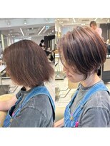 アンド ストーリーズ(&STORIES)&nbsp;ひし形ショート/前下がりショート/絶壁解消40代/50代【橋本】