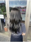 艶髪　暗めオリーブグレージュ