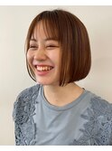 あごラインボブ