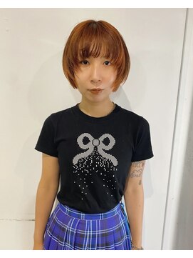 ドットプラス リム(Dot+LIM) オレンジブラウンでナチュラルラフスタイル