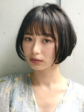 インセプション 銀座(INCEPTION) ショートボブ/白髪ぼかし/ハイライト/絶壁解消/30代/40代/50代