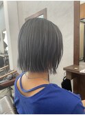 ヘンリーショートボブ×グラデーション