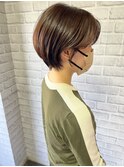 奈良/ショート/ショートボブ/髪質改善/白髪染め/白髪ぼかし