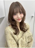 20代30代40代◎韓国ヘアー顔周りレイヤー似合わせカットロブ