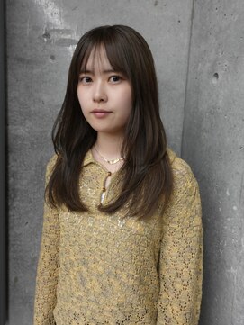 ネアー 新潟(NEER) オリーブカラー◯ブリーチ無しカラー◯レイヤーカット