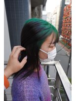 シィーム(cime)&nbsp;ルーツカラー　グリーン　デザインカラー