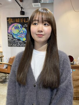 オアズヘアービィグラッド(ORe'S HAIR BE GLaD) 透明感カラー