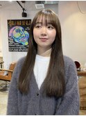 透明感カラー