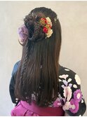 【Lateliercontentasuka】成人式ヘア 卒業式ヘア 袴ヘア振袖ヘア