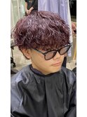【RYUYA】襟足マッシュ×シャドウパーマ