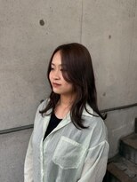 ユニバイリサ 天神大名店(uni by risa)&nbsp;天神 大名 レイヤーカット ツヤ髪