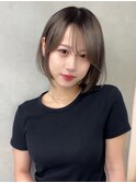 大人可愛いショートボブ