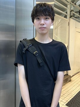 ゼストプール(ZEST POOL) メンズカット　シャドウパーマ　マッシュ