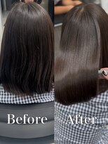 アクション 心斎橋店(ACTION)&nbsp;縮毛矯正でぷるんと質感☆