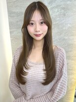 ロンドアヴァントゥス 池袋(Lond aventus)&nbsp;オリーブグレー/ボブ/顔周り/小顔/レイヤー/髪質改善/縮毛矯正