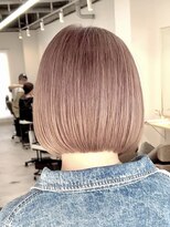 トト 船橋店(toto.)&nbsp;黒髪/グレーベージュ/レイヤーロング/前髪パーマ[西船橋/津田沼]