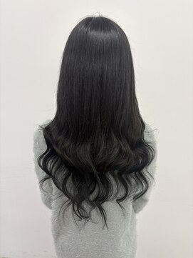 黒髪韓国スタイル！！！