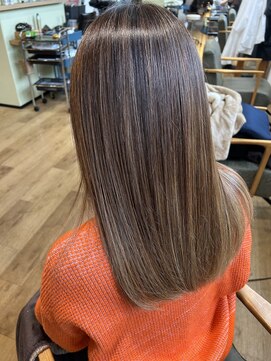 白髪ぼかしカラー