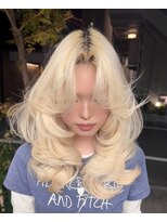 ヌエン 渋谷(NU/EN)&nbsp;バタフライカット/ハッシュカット/ロングレイヤー/小顔カット