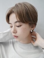 ギークス(GEEKS) 【GEEKS渋谷】マッシュショート/ミルクティーブラウン/冬カラー