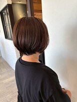 カルム ノエル(CALME noel) 毛髪強化カラーで艶感ショート